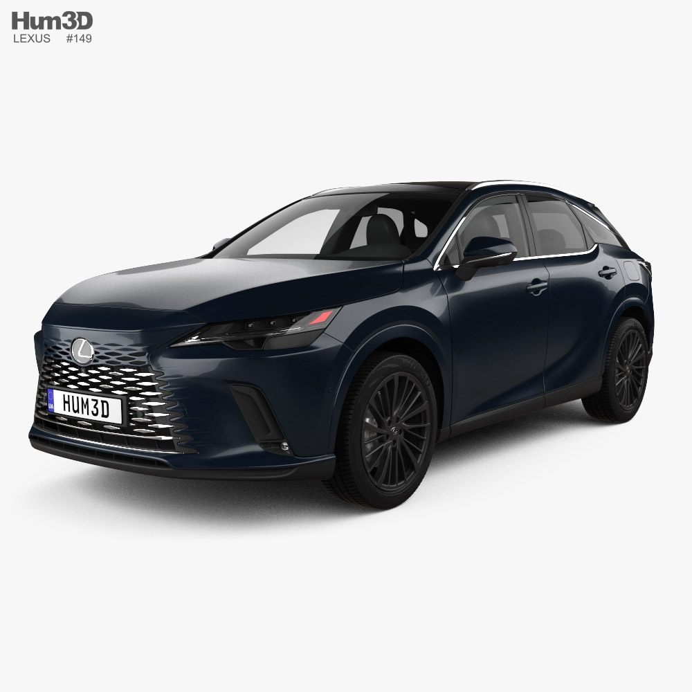 Lexus RX Premium 2023 3D модель