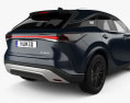 Lexus RX Premium 2024 3D模型