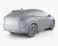 Lexus RX Premium 2024 3d model