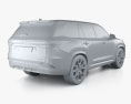 Lexus TX 混合動力 F Sport US-spec 2024 3D模型