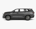 Lexus TX Premium US-spec 2024 3D модель side view