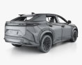 Lexus RZ 450e 带内饰 2023 3D模型