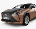 Lexus RZ 450e インテリアと 2023 3Dモデル