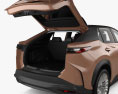 Lexus RZ 450e con interior 2023 Modelo 3D