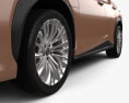 Lexus RZ 450e con interni 2023 Modello 3D