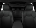 Lexus RZ 450e com interior 2023 Modelo 3d