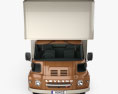 Leyland FG Camión Caja 1968 Modelo 3D vista frontal