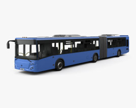 3D model of LiAZ 6213-65 bus 2018