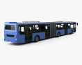 LiAZ 6213-65 bus 2018 3d model back view