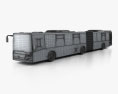 LiAZ 6213-65 bus 2018 3d model wire render