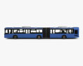 LiAZ 6213-65 bus 2018 3d model side view