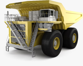 Liebherr T 282B Dump Truck 2012 3D model