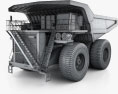 Liebherr T 282B ダンプトラック 2012 3Dモデル wire render
