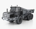 Liebherr TA 230 Litronic Dump Truck 2017 3d model wire render