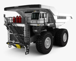 Liebherr T 264 ダンプトラック 2012 3Dモデル