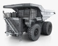 Liebherr T 264 Dump Truck 2017 3d model wire render