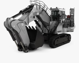 Liebherr R9400 Excavator 2018 3D model