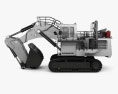 Liebherr R9400 Excavadora 2018 Modelo 3D vista lateral