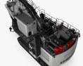 Liebherr R9400 油圧ショベル 2018 3Dモデル top view