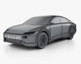 Lightyear One 2020 3D модель wire render