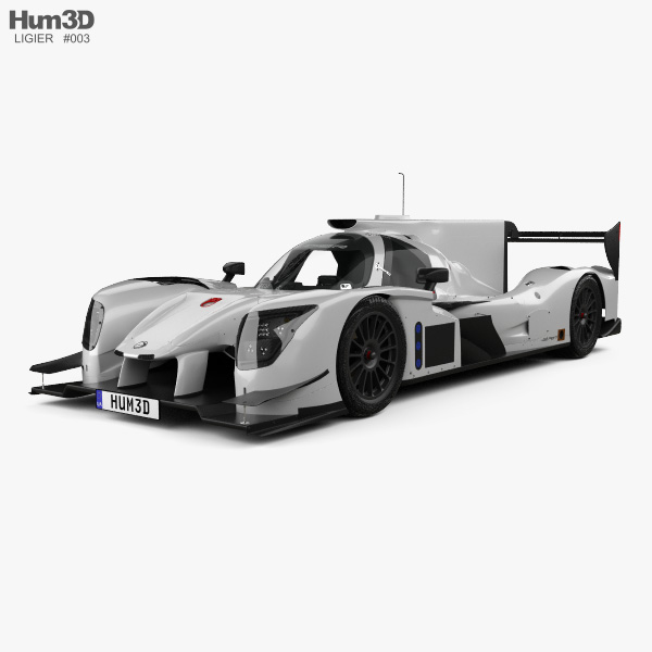 Ligier JSP217 2017 Modèle 3D