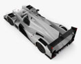 Ligier JSP217 2017 3d model top view