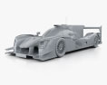 Ligier JSP217 2017 3d model clay render