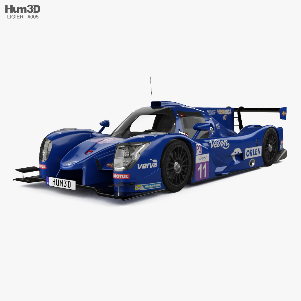 Ligier JS P320 2022 3Dモデル