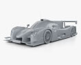Ligier JS P320 2022 3d model clay render