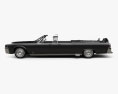 Lincoln Continental X-100 1961 3D 모델  side view