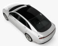 Lincoln MKZ 2016 3d model top view