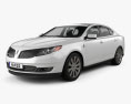 Lincoln MKS 2016 3D 모델 