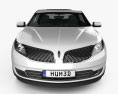 Lincoln MKS 2016 Modello 3D vista frontale