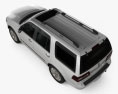 Lincoln Navigator (U326) 2015 3D模型 顶视图