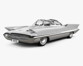3D model of Lincoln Futura 1955