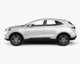 Lincoln MKC Concept 2016 3d model side view