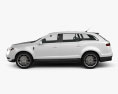 Lincoln MKT 2016 3D 모델  side view