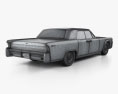 Lincoln Continental convertible 1964 3d model