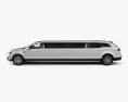 Lincoln MKT Royale 리무진 2014 3D 모델  side view