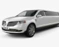 Lincoln MKT Royale 加长轿车 2014 3D模型