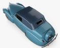 Lincoln Zephyr Continental cabriolet 1939 3d model top view