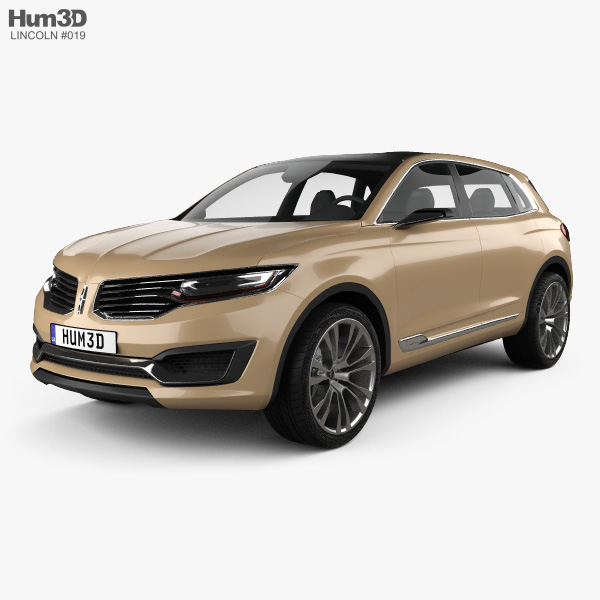 Lincoln MKX 2014 3D model