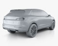 Lincoln MKX 2014 3d model