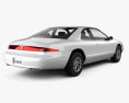 Lincoln Mark 1998 3D模型 后视图