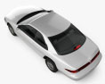 Lincoln Mark 1998 3D模型 顶视图