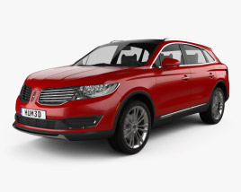 3D model of Lincoln MKX 2019