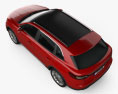 Lincoln MKX 2019 Modello 3D vista dall'alto