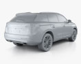 Lincoln MKX 2019 3D 모델 