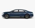 Lincoln Continental Concept 2017 3d model side view
