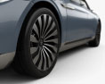 Lincoln Continental с детальным интерьером 2017 3D модель